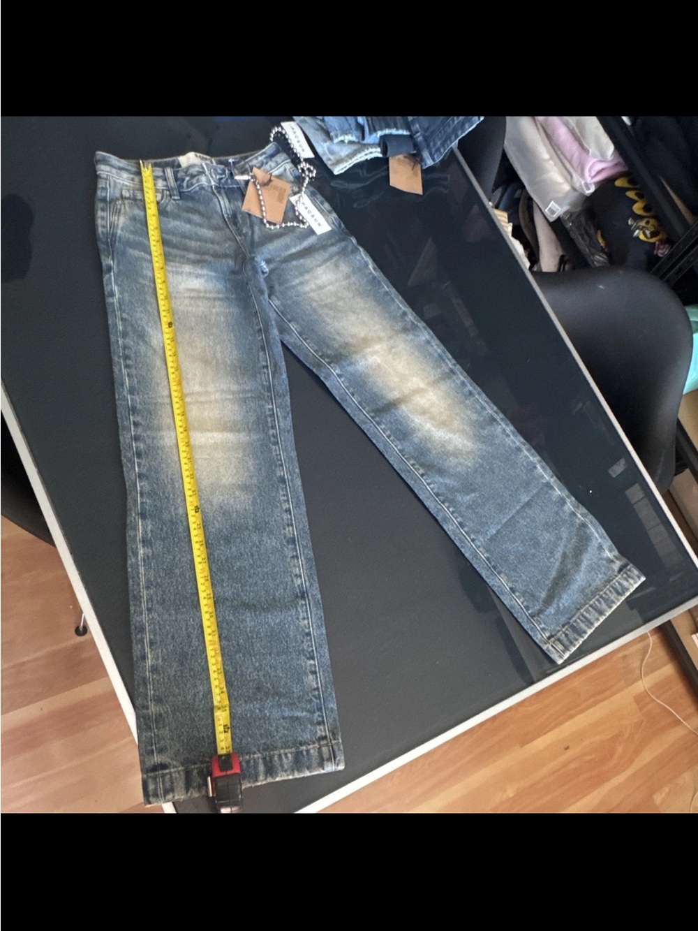PacSun Women's Bootcut Jeans in Medium Blue Wash